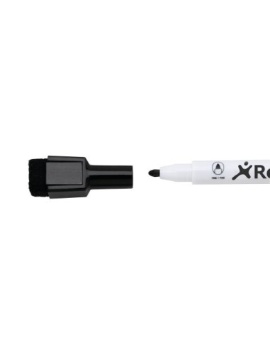 Rexel Pennarelli magnetici cancellabili a secco nero (6)