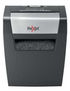 Rexel Momentum X406 distruggi documenti Taglio a particelle Blu, Grigio