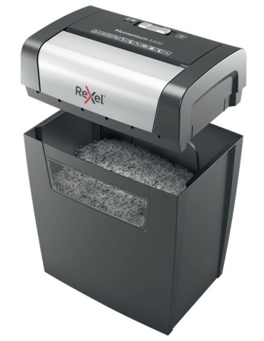 Rexel Momentum X406 distruggi documenti Taglio a particelle Blu, Grigio