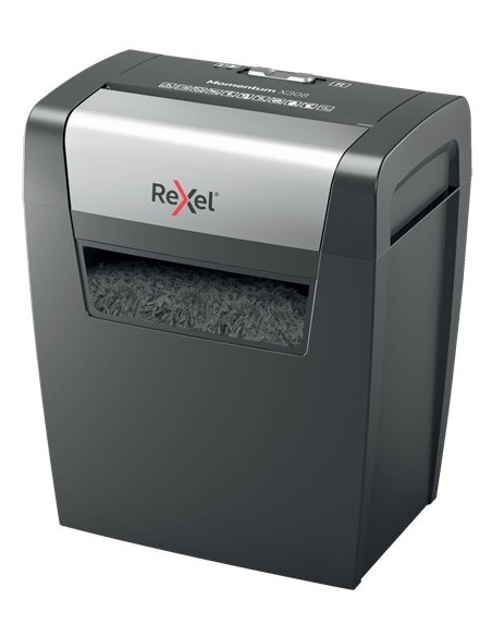 Rexel Momentum X308 distruggi documenti Taglio a particelle Nero, Grigio