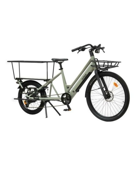 Nilox Cargo eBike C3 Nero, Verde Alluminio 69,8 cm (27.5") 24 kg