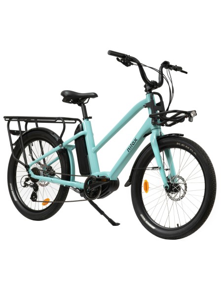 Nilox 30NXEBCMMV1 bicicletta elettrica Blu Alluminio 61 cm (24") Litio