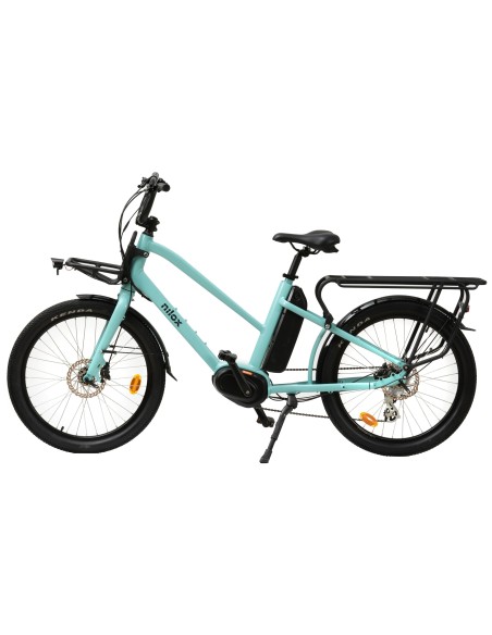 Nilox 30NXEBCMMV1 bicicletta elettrica Blu Alluminio 61 cm (24") Litio