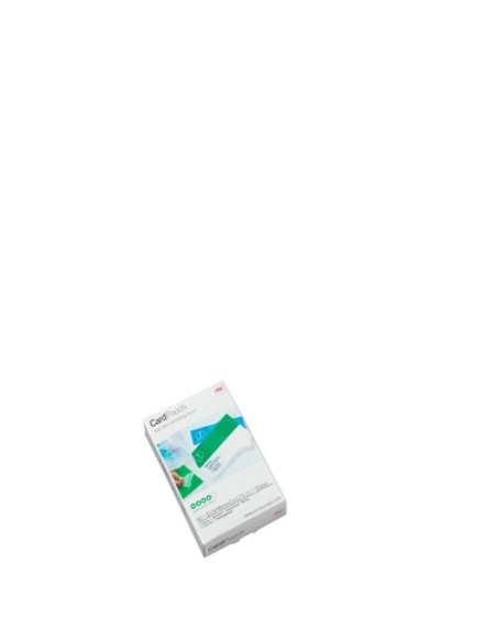 GBC Pouch per carta di credito 65x95 mm 2x125 mic lucide (100)
