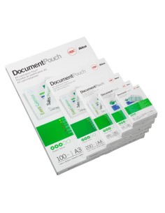 GBC Pouch per carta di credito 65x95 mm 2x250 mic lucide (100)