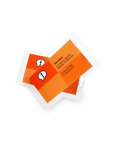 GBC Pouch per carta di credito 64x108 mm 2x125 mic lucide (100)