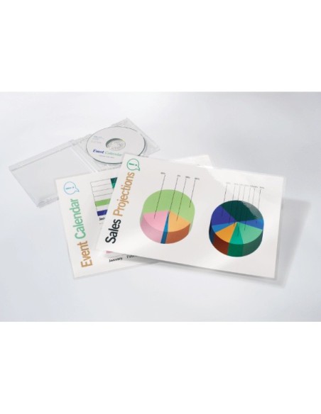 GBC Pouch per plastificazione documenti A6 2x125mic lucide (100)