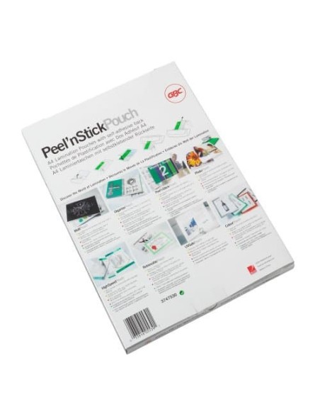 GBC Pouch plastificazione Peel`n Stick A4 2x125 mic lucide (100) GBC Pouch plastificazione Peel`n Stick A4 2x125 mic lucide (100)