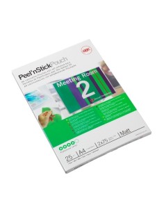 GBC Pouch plastificazione Peel`n Stick A4 2x75 mic opache (25)