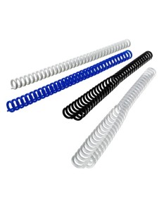 GBC Dorsi ClickBind trasparenti effetto ghiaccio 8 mm (50)