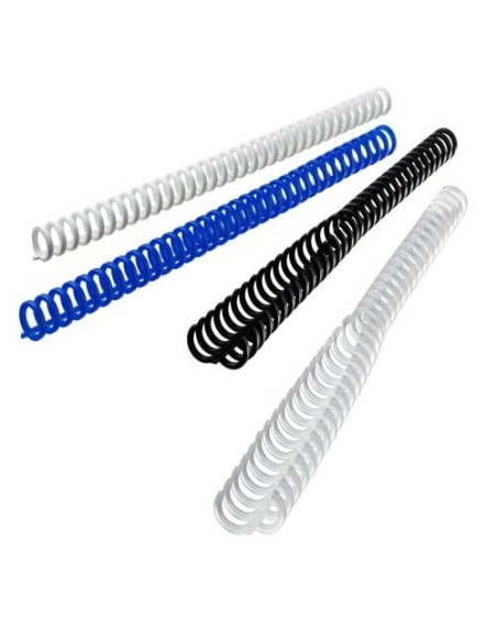 GBC Dorsi ClickBind trasparenti effetto ghiaccio 8 mm (50)
