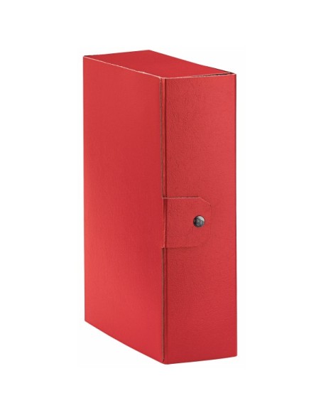 Esselte Eurobox raccoglitore Rosso Cartoncino