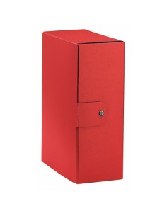 Esselte Eurobox raccoglitore Rosso Carbonio