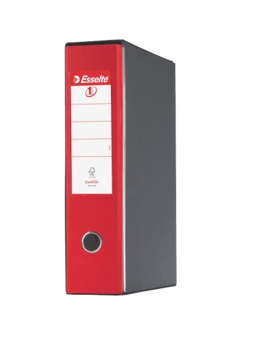 Esselte EUROFILE raccoglitore ad anelli Rosso