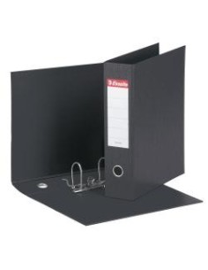Esselte Eurofile raccoglitore ad anelli Nero