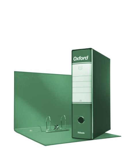 Esselte Registratore Oxford Commerciale Dorso 8 cm Verde