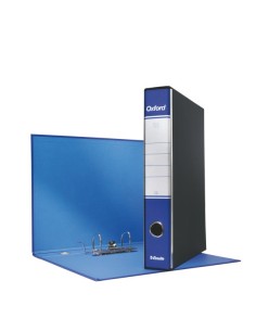 Esselte Registratore Oxford Protocollo Dorso 5 cm Blu