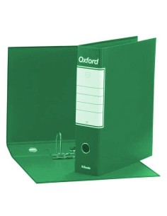 Esselte Registratore Oxford Protocollo Dorso 8 cm Verde