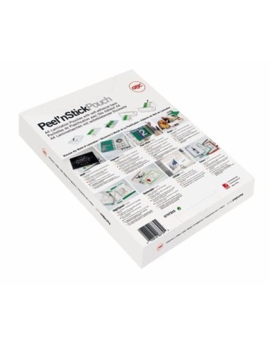 GBC Pouch plastificazione Peel`n Stick A3 2x75 mic lucide (25)