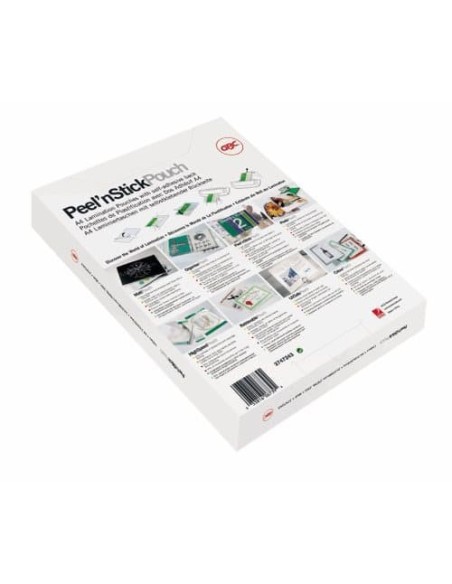 GBC Pouch plastificazione Peel`n Stick A3 2x75 mic lucide (25) GBC Pouch plastificazione Peel`n Stick A3 2x75 mic lucide (25)