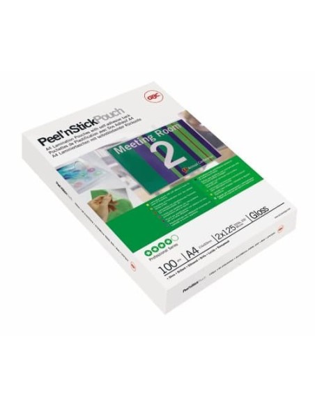 GBC Pouch plastificazione Peel`n Stick A3 2x75 mic lucide (25) GBC Pouch plastificazione Peel`n Stick A3 2x75 mic lucide (25)