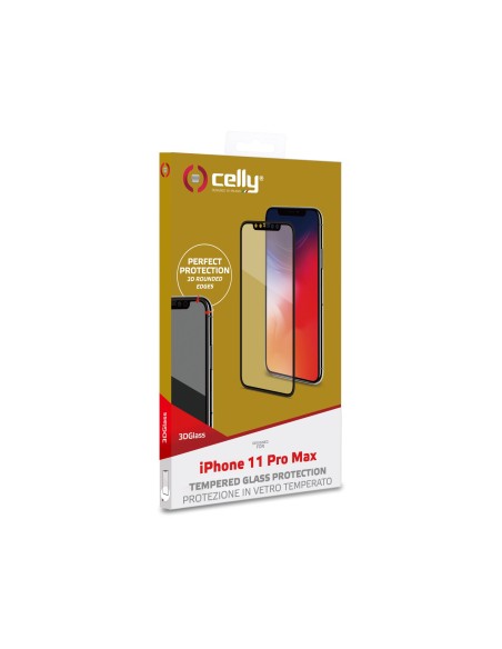 Celly 3D Glass Pellicola proteggischermo trasparente Apple 1 pz