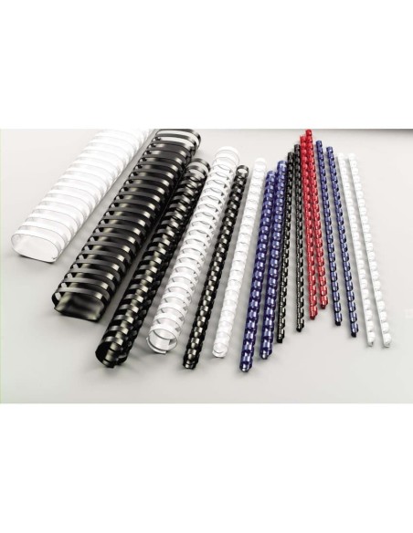 GBC Anelli plastici CombBind neri 10 mm (100)