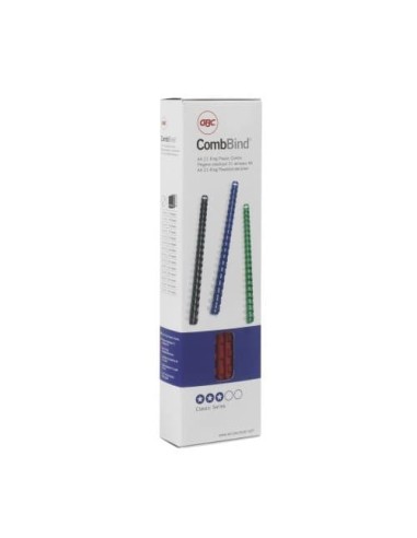 GBC Anelli plastici CombBind blu 10 mm (100)