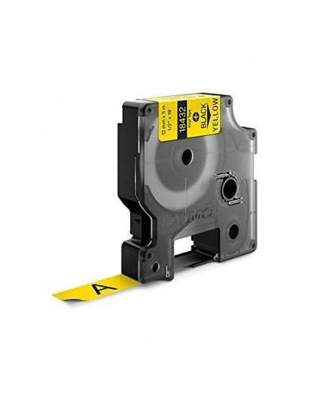 Dymo NASTR0 DA 12MMX5.5M VINILE NE GI D1 RHINOPRO 18432 0071701184320 MATERIALE DI CONSUMO