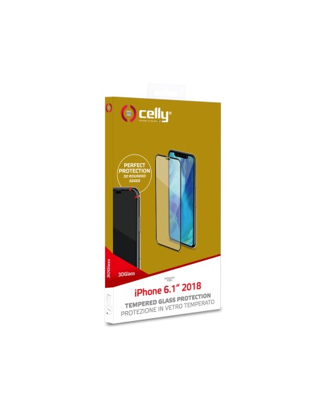 Celly 3D Glass Pellicola proteggischermo trasparente Apple 1 pz