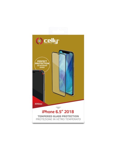 Celly 3D Glass Pellicola proteggischermo trasparente Apple 1 pz