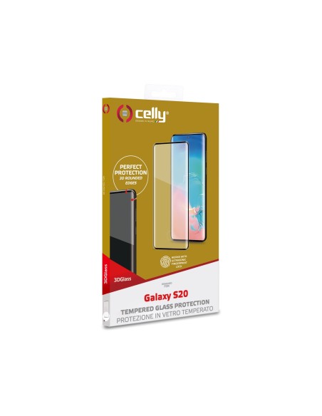Celly 3DGLASS992BK protezione per lo schermo e il retro dei telefoni cellulari Pellicola proteggischermo trasparente Samsung 1