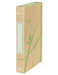Esselte 397850503 cartella Cartoncino, Carta Marrone, Verde