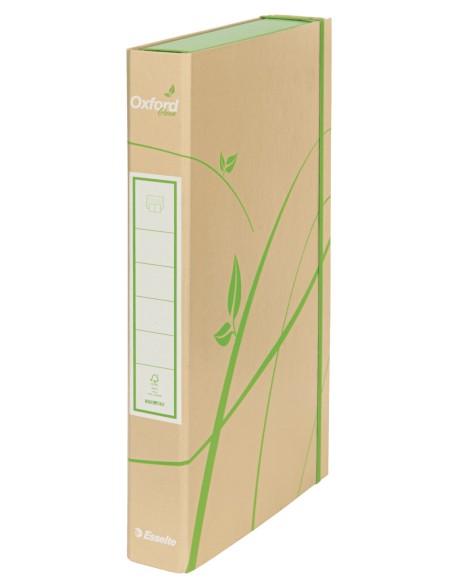 Esselte 397850503 cartella Cartoncino, Carta Marrone, Verde