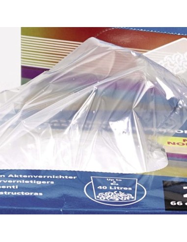 Rexel Sacchetti di plastica AS3000 distruggidocumenti (100)