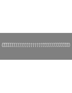 GBC Spirali metalliche WireBind bianche 5 mm (100)