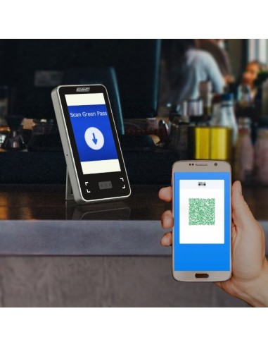 GBC 64.2506.70 lettore di codici a barre Lettore di codici a barre fisso 2D Nero