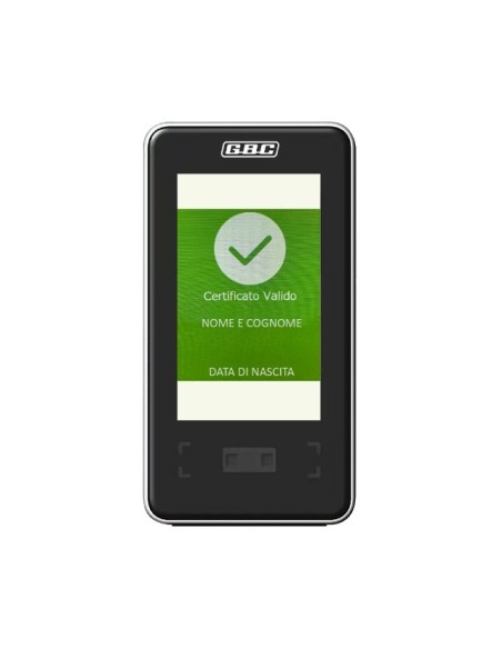 GBC 64.2506.70 lettore di codici a barre Lettore di codici a barre fisso 2D Nero