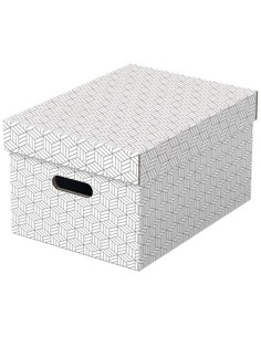 Esselte 628282 scatola di conservazione Armadietto portaoggetti Rettangolare Cartoncino Bianco