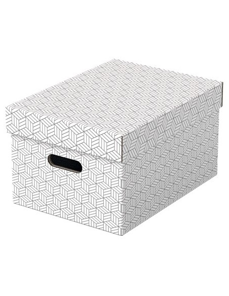 Esselte 628282 scatola di conservazione Armadietto portaoggetti Rettangolare Cartoncino Bianco