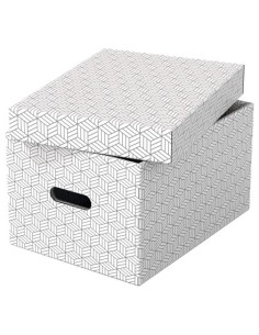 Esselte 628282 scatola di conservazione Armadietto portaoggetti Rettangolare Cartoncino Bianco 2