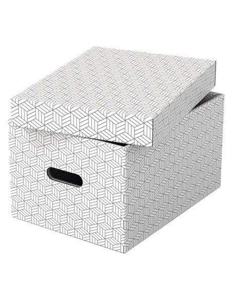 Esselte 628282 scatola di conservazione Armadietto portaoggetti Rettangolare Cartoncino Bianco