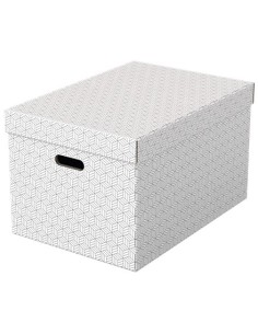 Esselte 628286 scatola di conservazione Armadietto portaoggetti Rettangolare Cartoncino Bianco