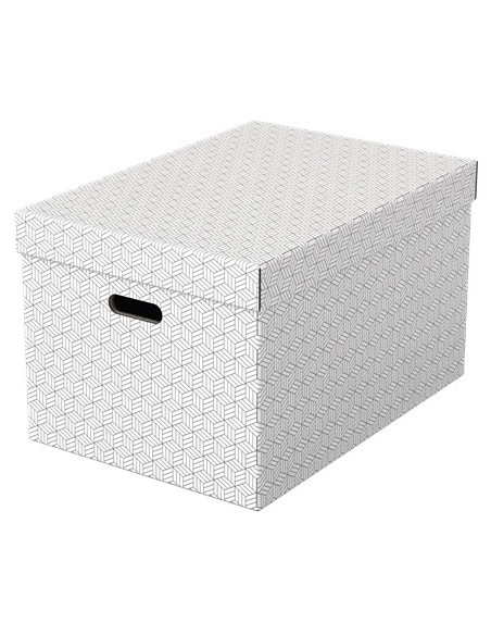 Esselte 628286 scatola di conservazione Armadietto portaoggetti Rettangolare Cartoncino Bianco