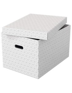 Esselte 628286 scatola di conservazione Armadietto portaoggetti Rettangolare Cartoncino Bianco 2