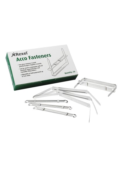Rexel Conf. 50 fastner metallici