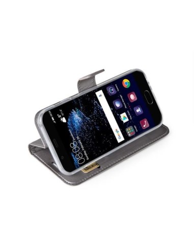 Celly Air custodia per cellulare 12,9 cm (5.1") Custodia a borsellino Argento