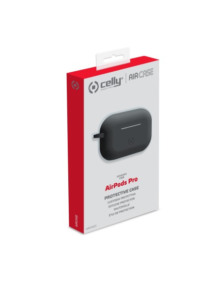 Celly AIRCASE3BK accessorio per cuffia Custodia
