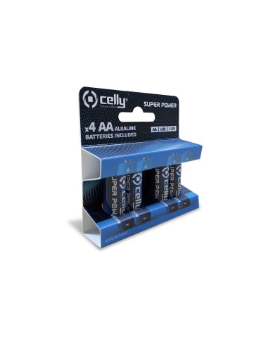 Celly ALKALINEAAA4P batteria per uso domestico Batteria monouso Mini Stilo AAA Alcalino