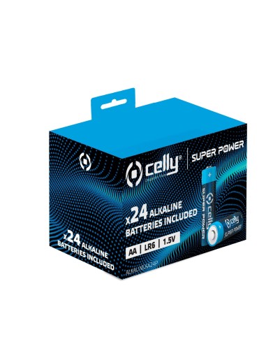 Celly ALKALINEAA24P batteria per uso domestico Batteria monouso Stilo AA Alcalino
